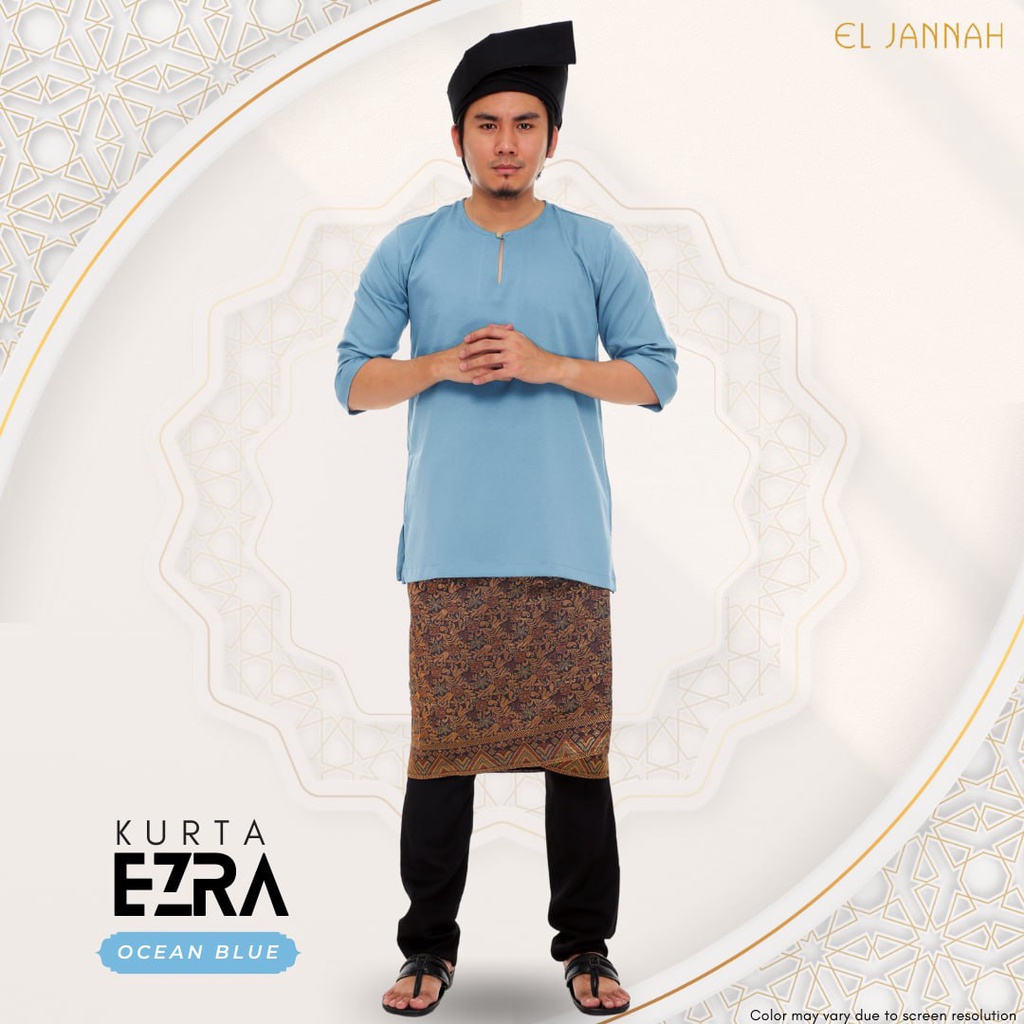 Kurta EZRA Men Ocean Blue