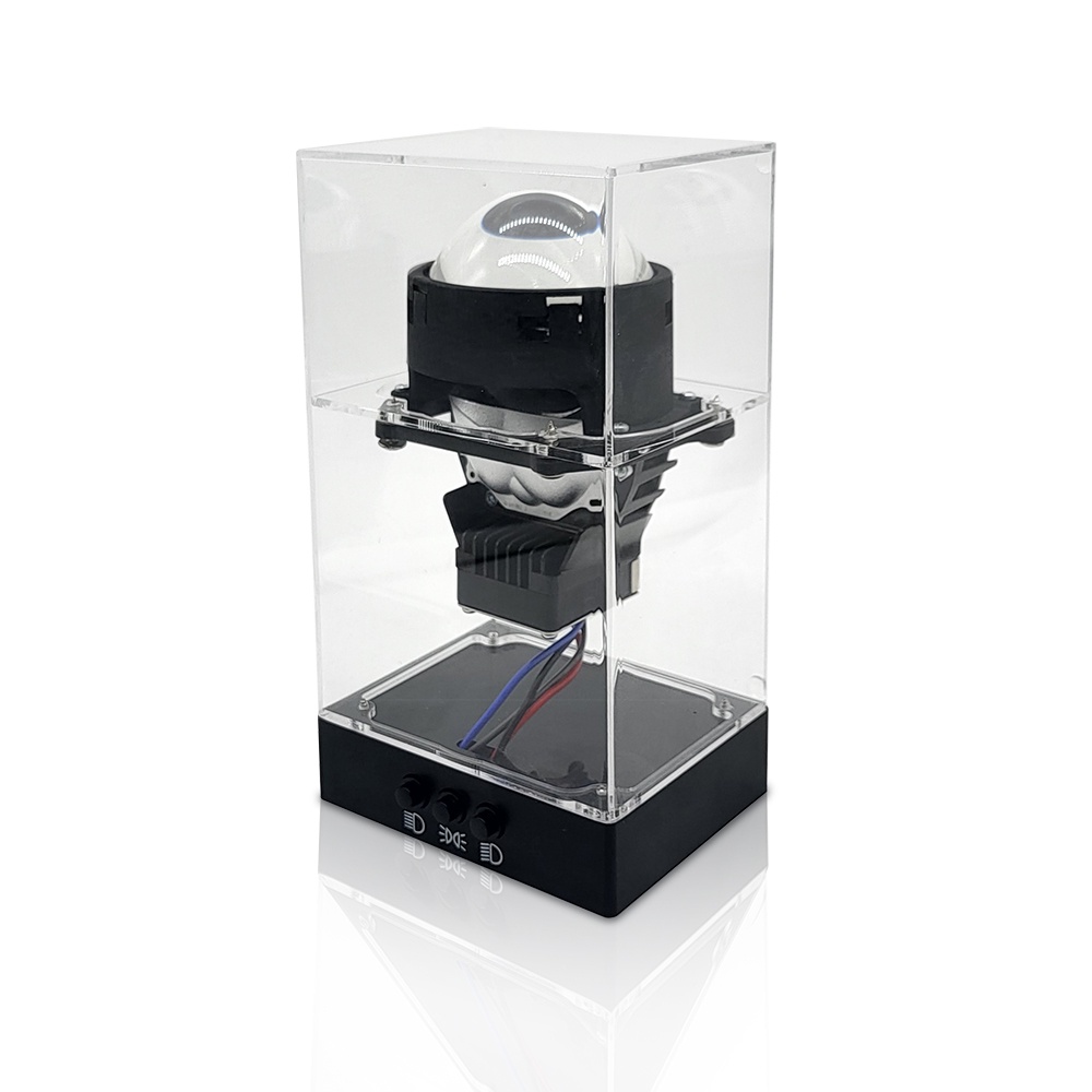 กล่องแสดงเลนส์โปรเจคเตอร์รถยนต์ สําหรับ HELLA 3R G5 KOITO Q5 Bi Xenon LED (1 ชิ้น)