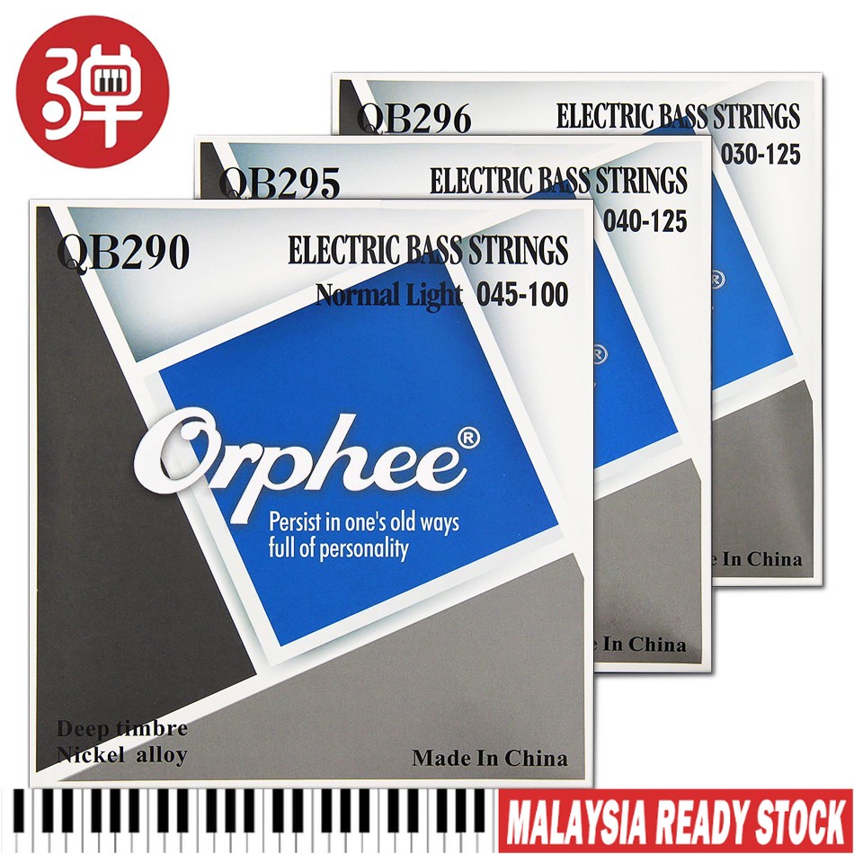 Orphee QB series bass strings electric bass strings nano-coated rust-proof strings
