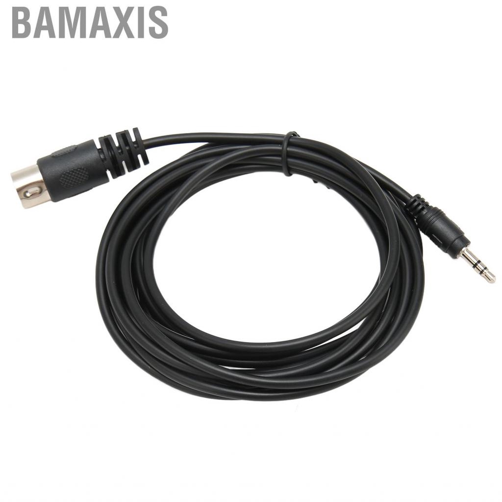 Bamaxis 7 Pin Din ชายถึง DC 3.5 มม. สเตอริโอ MIDI DIN