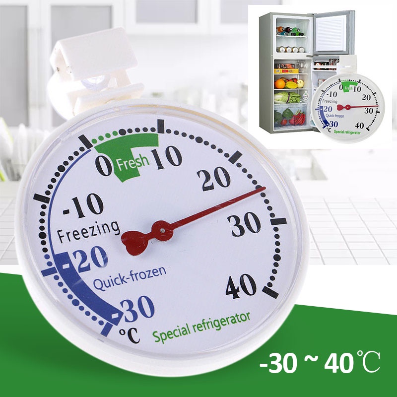 Hanging Refrigerator Freezer Thermometer Fridge Temperature Gauge
