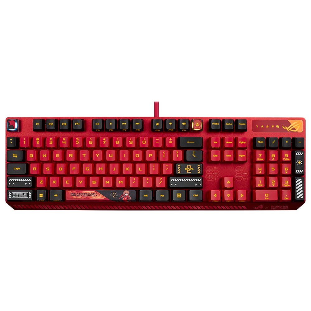 Asus Rog Strix Scope RX EVA-02 Edition XA13 Mechanical Keyboard - Red Switch (EN-TH)