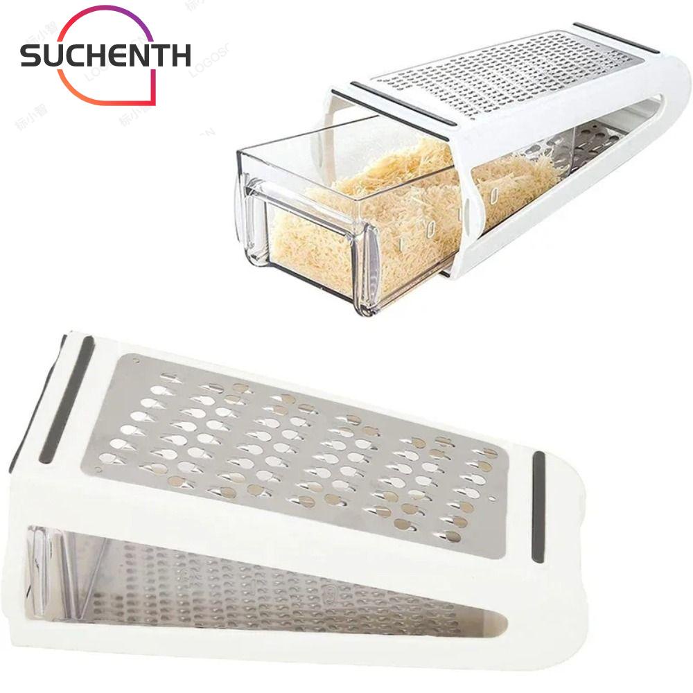 Suchenth เครื่องขูดชีส แตงกวา แบบสองด้าน สเตนเลส อเนกประสงค์