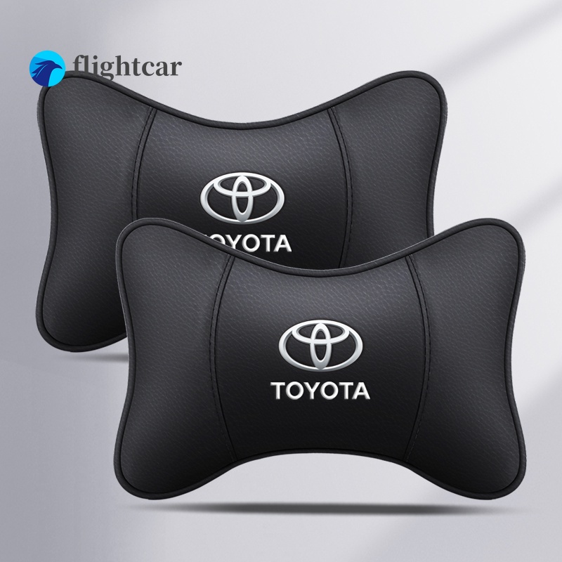 Gtioato หมอนรองคอรถยนต์ พนักพิงศีรษะ สําหรับ Toyota Vios Avanza Yaris Fortuner Corolla Cross Altis CHR Yaris ATIV Camry Innova Alphard Hiace