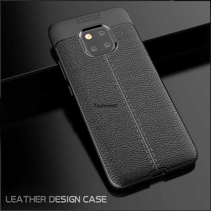 เคส For Huawei Mate 20 Pro เคส Huawei Mate 20X Casing Huawei P30 Lite P30 Pro Case Huawei Nova 12 pro Case Huawei Nova 4E Nova 4 Case Huawei Nova 5T Nova 6 SE Case Fashion Leather TPU Soft Silicone Full Cover Shockproof Phone Cassing Cover Case