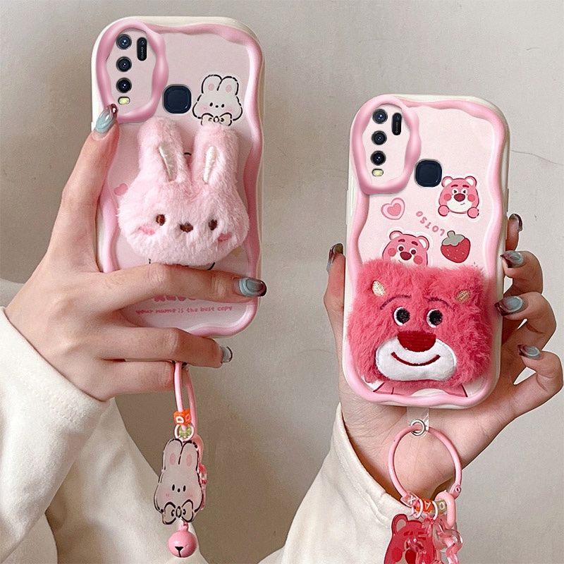 เคส vivo y50 /y30 /y30i เคสโทรศัพท์มือถือ ผ้ากํามะหยี่ขนนิ่ม ลาย bts น่ารัก สําหรับ vivo y50 /y30 /y30i