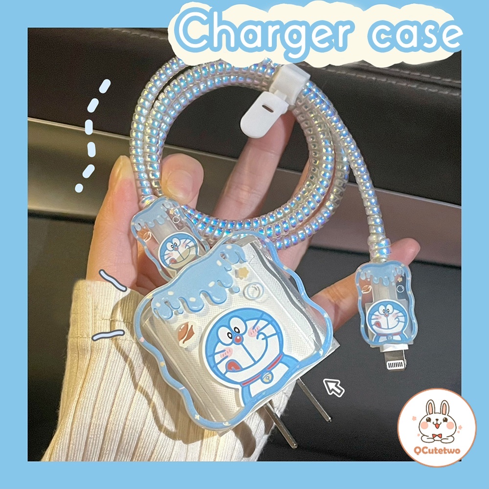เคสป้องกัน กันกระแทก ลายโดราเอมอนน่ารัก สําหรับ IPhone 20W