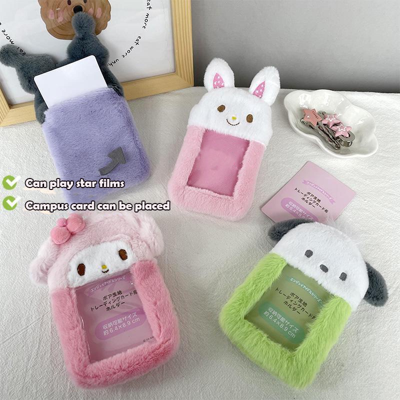 พวงกุญแจ จี้ตุ๊กตาการ์ตูนอนิเมะ Cinnmoroll Kitty Sanrio Kuromi My Melody น่ารัก สําหรับนักเรียน