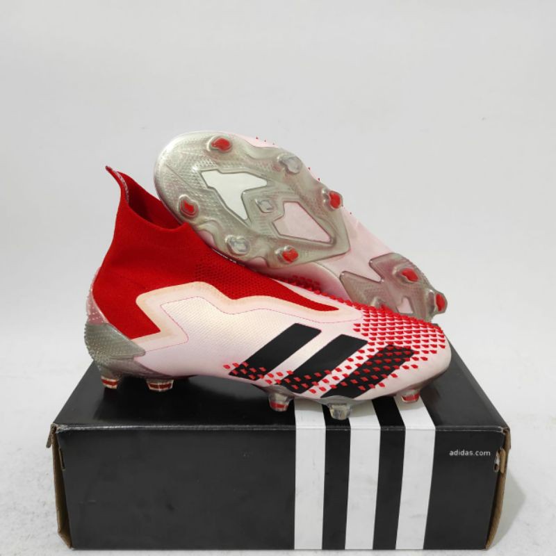 Adidas Predator 20+ Red White รองเท้าฟุตบอล สันทนาการ