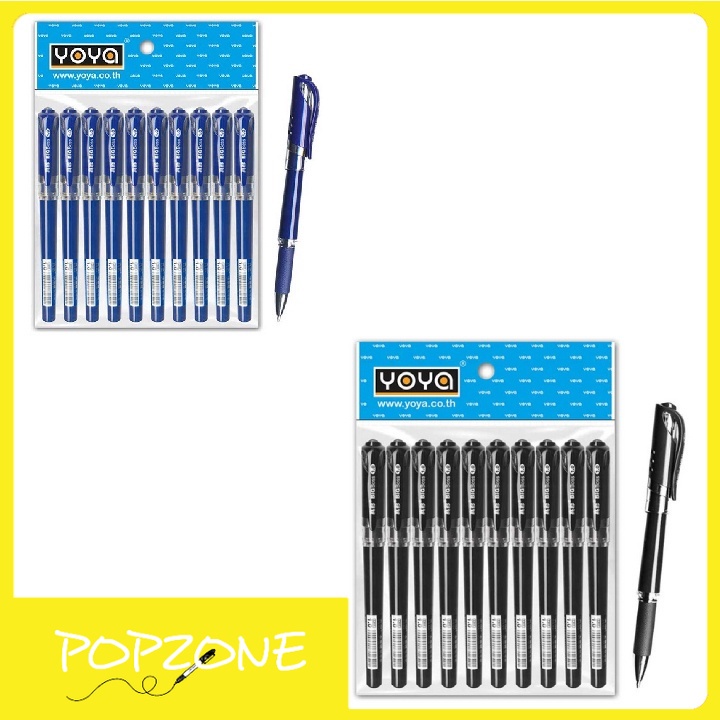 ปากกาเจล YOYA C511 1.0 มม. (แพ็ก 10 ด้าม)