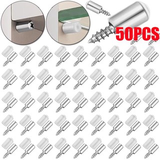 20/30/50PCS Shelf Support Nails Bracket Screw Pegs/Cross Self-tapping Screw Bracket Fixing Holder