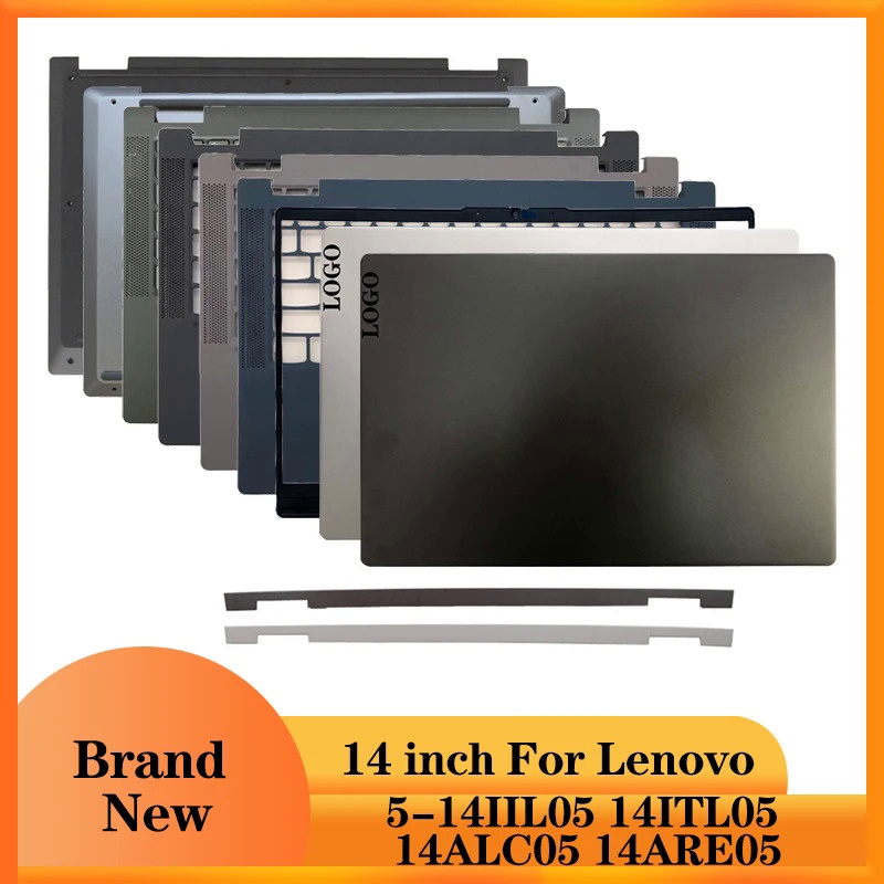ใหม่ ฝาครอบแล็ปท็อป LCD ด้านหน้า และหลัง สําหรับ Lenovo Ideapad 5-14IIL05 14ITL05 14ALC05 14ARE05