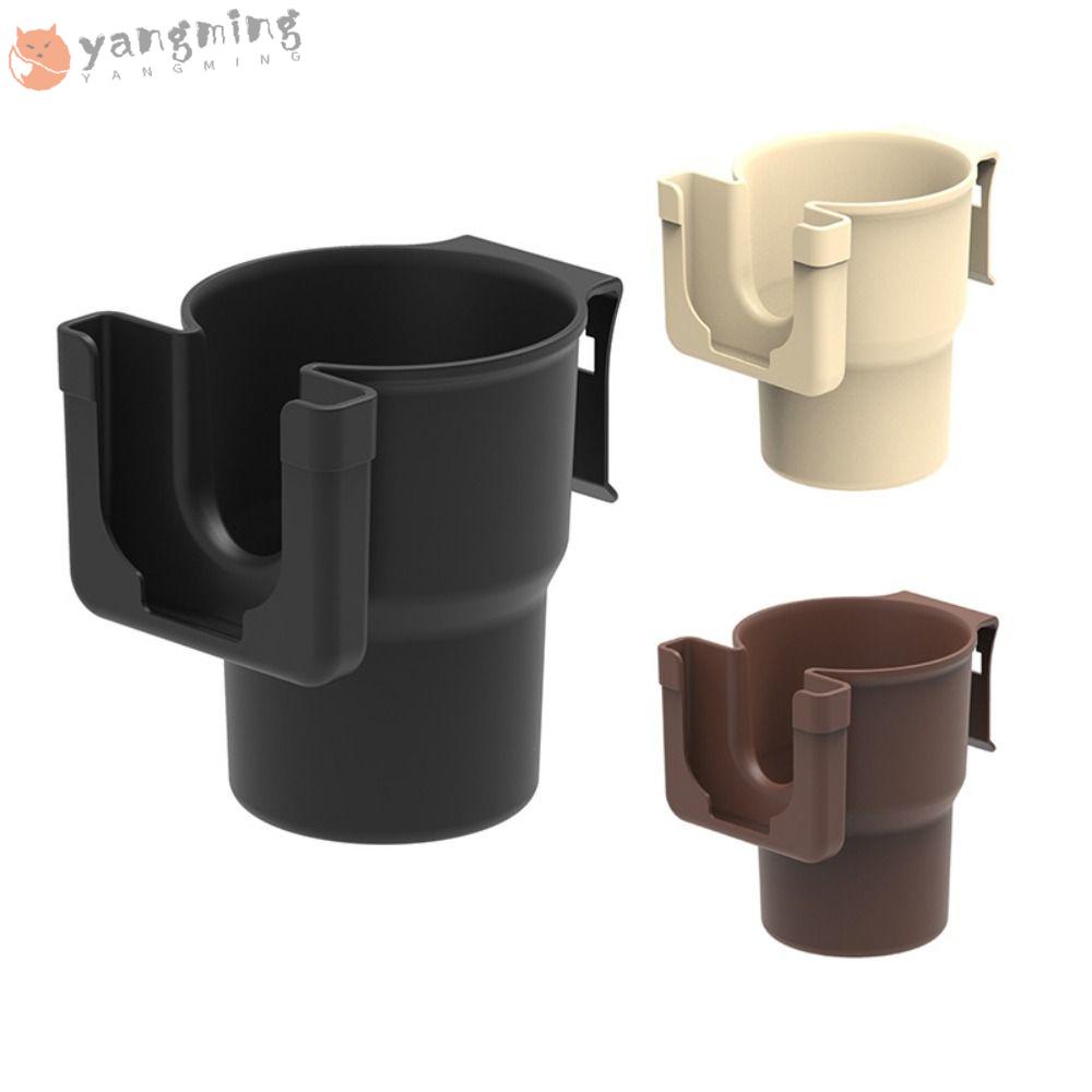 【สต็อกพร้อม】_YANGming ที่วางแก้วในรถยนต์ PP ที่วางโทรศัพท์มือถือในรถยนต์ ช่องระบายอากาศ ทนทาน คุณภาพสูง แบบพกพา อเนกประสงค์ ขาตั้งแก้วในรถยนต์