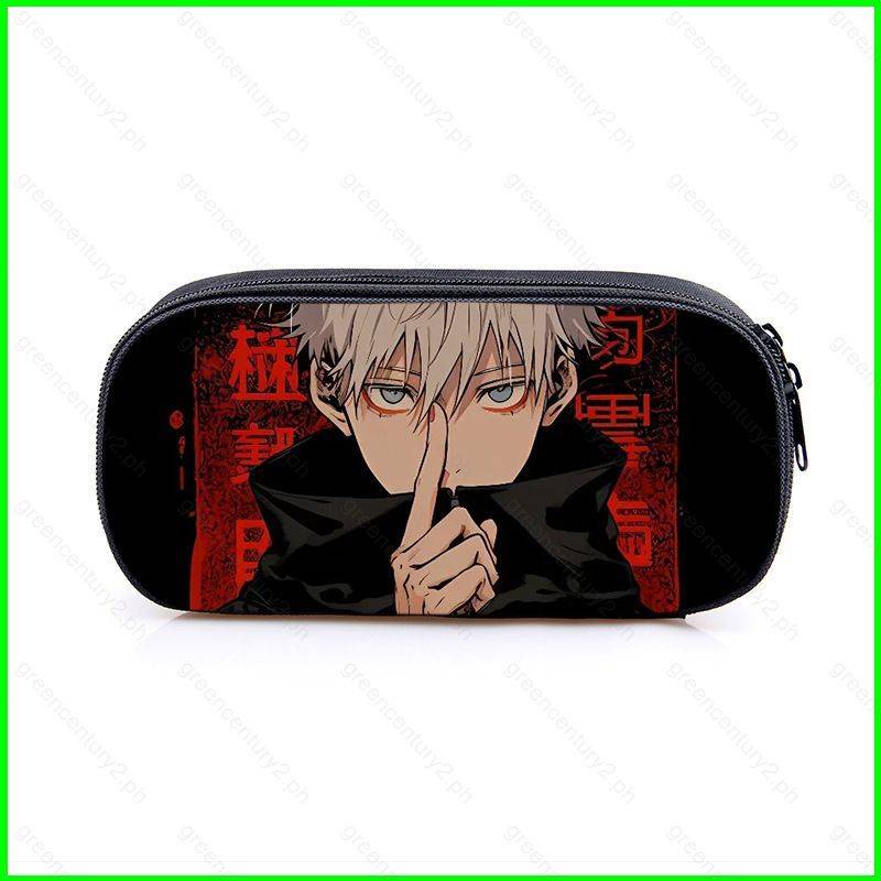 Yg กระเป๋าดินสอ กระเป๋าเครื่องเขียน มีซิป ลายการ์ตูนอนิเมะ Jujutsu Kaisen Itadori Yuji สําหรับสํานักงาน โรงเรียน