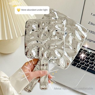 Ivory กระจกแต่งหน้า ทรงสี่เหลี่ยม ความละเอียดสูง แบบพกพา สีเ…