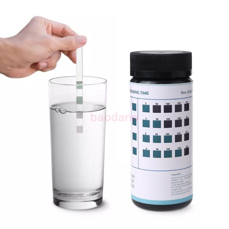 Bdw Professional Hardness ชุดทดสอบ Tap Well Water Test Strips สําหรับดื่ม