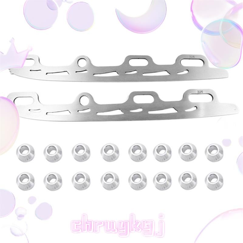 Blade Inline Ice Hockey Ski Blade พร้อมมีดฟันสําหรับผู้ใหญ่เด็ก Roller Skates รองเท้า 326 มม. chruyk