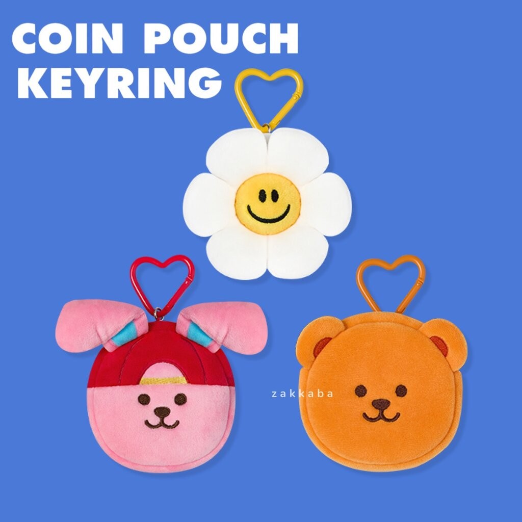 ลดเพิ่ม20% เหลือ510 ทักแชท / Wiggle Coin Pouch Keyring / พวงกุญแจ กระเป๋า ใส่หูฟัง ใส่เหรียญ