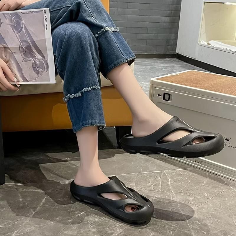 รองเท้าหัวโตทรงรูปใหญ่ Keen ใส่ได้ทั้งชายหญิง พร้อมส่งจากไทยไซส์36-45 ระบายอากาศได้ดีมาก นุ่มเบา ยาง EVA 100%