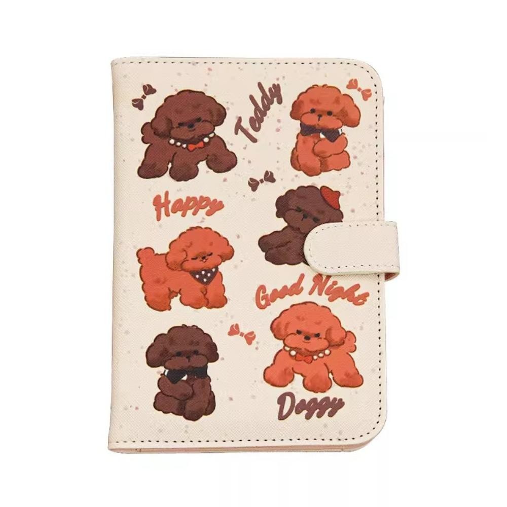 SHOEEMPORIUM Puppy Passport Cover พร้อมช่องใส่การ์ด, มัลติฟังก์ชั่กันน้ําแมวหนังหนังสือเดินทาง, เครื่องบินตรวจสอบการ์ดกรณีตั๋วโฟลเดอร์ RFID Blocking Passport คลิปหญิง ราคา ถูกที่สุด ดีลบีเคเค แกลเลอรีภาพที่ 9