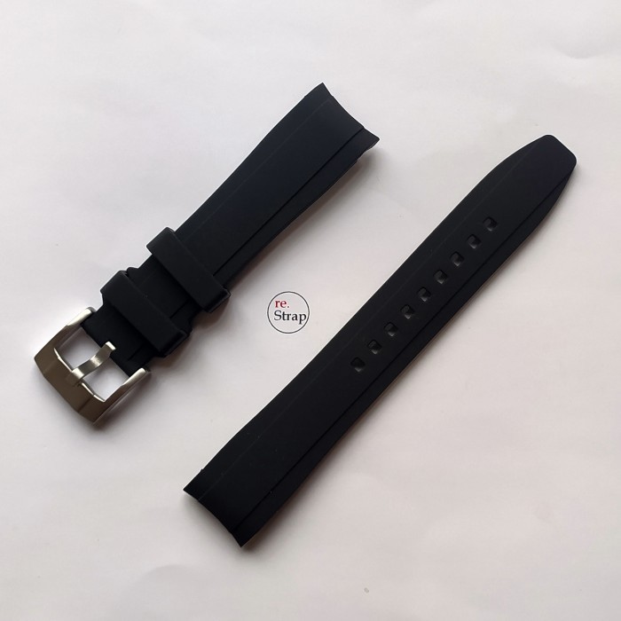 [ ] สายยาง Curve Vulcanized Watch Strap (Vk-12) - 20mm
