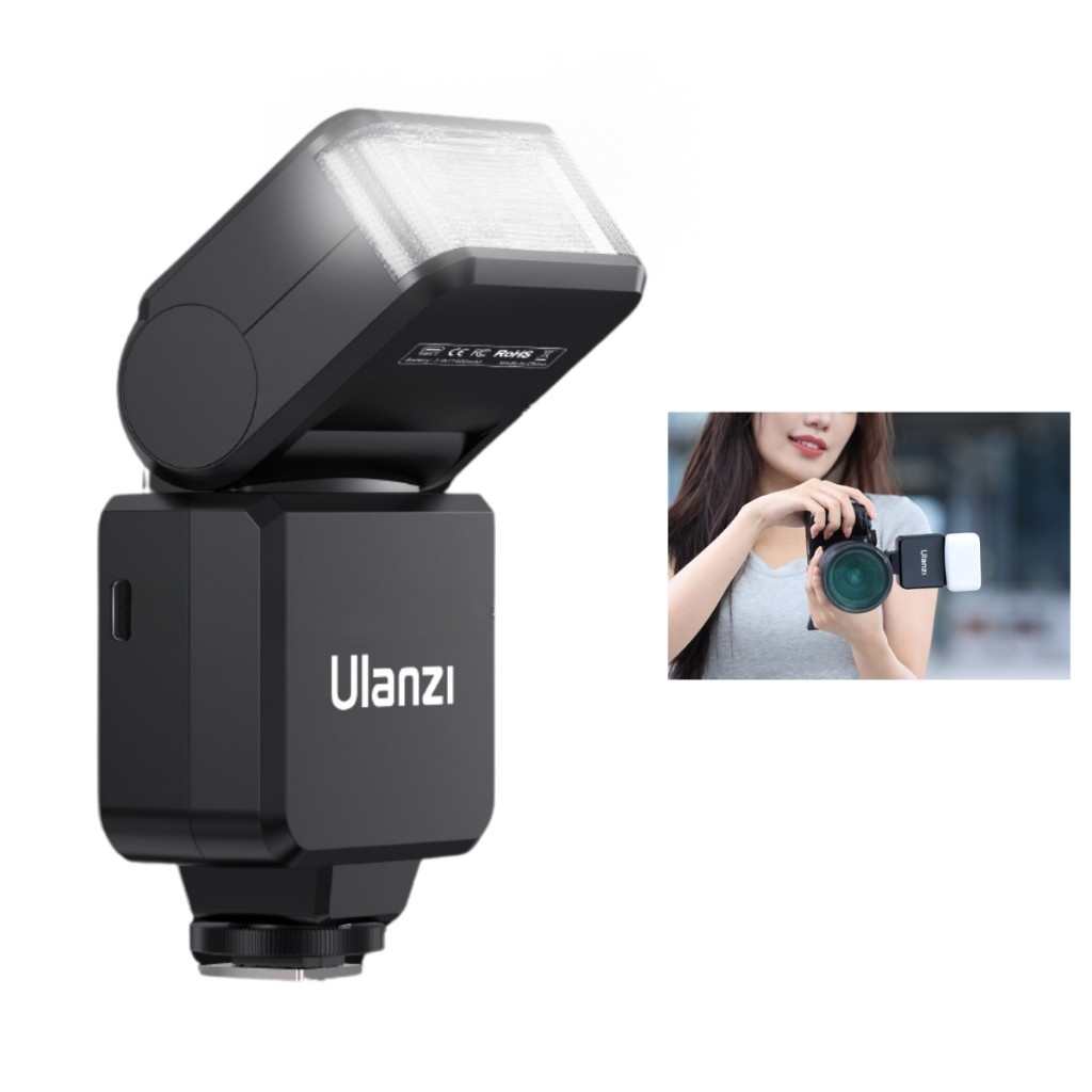 Ulanzi F32 Camera Flash แฟลชกล้อง Sony/ Canon/ Nikon/ Fuji รองรับ Hot Shoe Mount ให้แสงเป็นธรรมชาติ