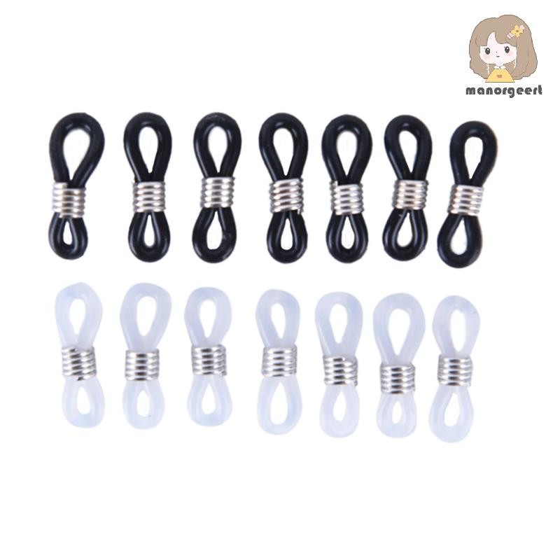 [LO] 100 ชิ้นแว่นตาตาแว่นตาโซ่สายคล้องยางปลายห่วง DIY แฟชั่น TH - รูปที่ 4