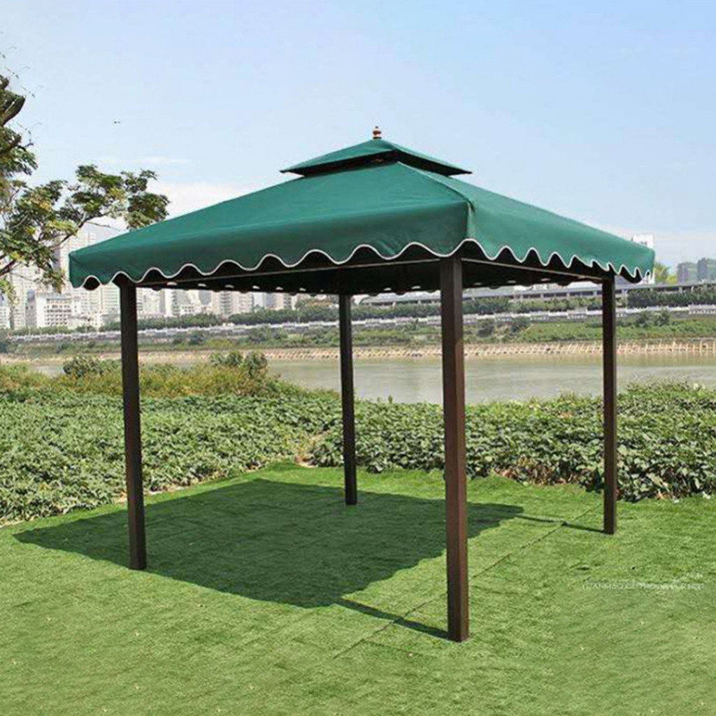 LOCAL 3*3m Gazebo Tent Top, Outdoor UV Protection Sunscreen Tent Top, Can Be Used For Garden Patio P
