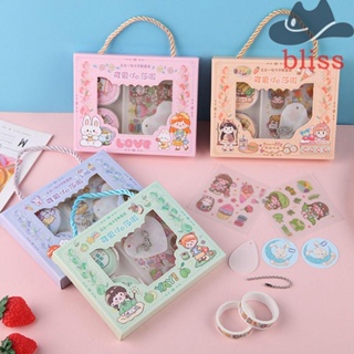 Bliss ชุดการ์ดกูการ์ด สติกเกอร์ ลายการ์ตูน กันน้ํา DIY