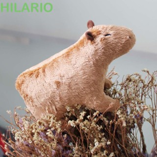 Hilario Capybara หมอนตุ๊กตานุ่ม ผ้ากํามะหยี่ขนนิ่ม ของขวัญ สําหรับตกแต่งบ้าน