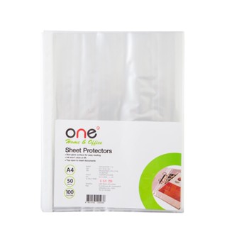 ONE ซองถนอมเอกสาร 11 รู A4 (100 ซอง/แพ็ค)