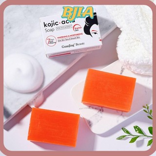 Bja Kojic Acid สบู่กรดโคจิก บํารุงผิวหน้า ชุ่มชื้น กระจ่างใส สบู่ฟอกสีผิว สบู่ปรับผิวขาว