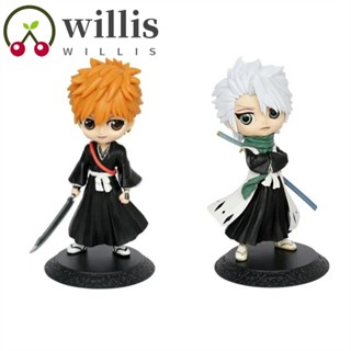 Willis ตุ๊กตาฟิกเกอร์ PVC อนิเมะ Bleach Action Figure Ichigo Kurozaki Kawaii Touhirou 15 ซม. พร้อมกล่อง สําหรับตกแต่ง