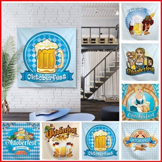 Ys แบนเนอร์ผ้า ลาย The Munich Oktoberfest ขนาด 140 ซม. สําหรับตกแต่งปาร์ตี้