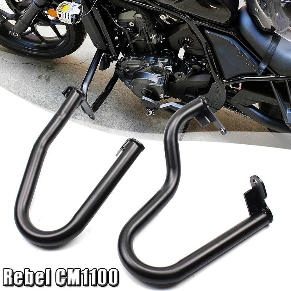 สําหรับHonda Rebel 1100 DCT CMX1100 CMX 1100 2021 2022 2023 เครื่องยนต์Guardรถจักรยานยนต์Crash Barsก