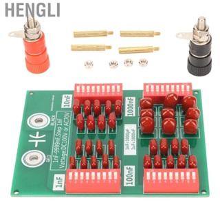 Hengli PP Capacitor Board 1nF To 9999nF Programmable Step For Home
