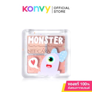 NEE CARA Monster 4 Colors Eyeshadow N1965 8g  มินิพาเลทอายแชโดว์ 4 เฉดสี.