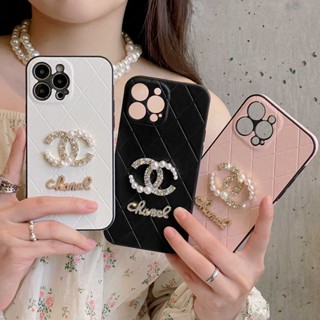 เคสโทรศัพท์มือถือหนัง TPU กันตก ป้องกัน ลายสก๊อต เรียบง่าย แฟชั่น สําหรับ Apple Iphone 14 13promax 12 11