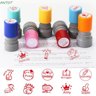 Antot แสตมป์ตรายาง DIY ของเล่นสําหรับเด็ก สํานักงาน โรงเรียน