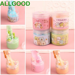 Allgoods สไลม์คริสตัลเจลลี่ แบบนิ่ม ไม่เหนียวติด สําหรับเด็ก