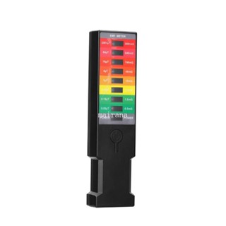 【MT】เครื่องตรวจจับรังสีแม่เหล็กไฟฟ้า Emf 8 LED แบบพกพา