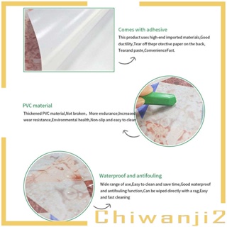 [Chiwanji2] สติกเกอร์ PVC ลายคริสต์มาส 3D สําหรับติดตกแต่งบันได 6 ชิ้น