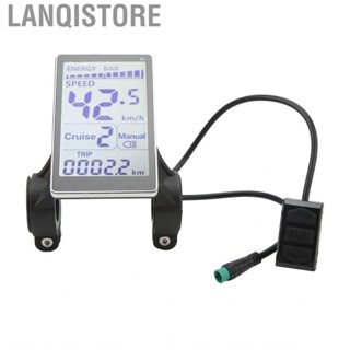 Lanqistore Electric Bike M5 LCD Display  Connector Speedmeter Panel for EScooter