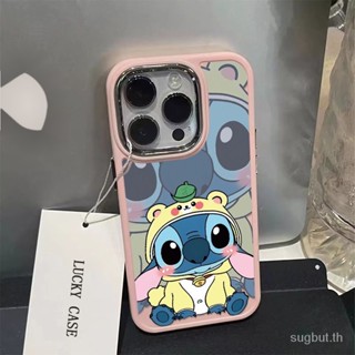 เคสโทรศัพท์มือถือ กันกระแทก ลายการ์ตูน Stitch สําหรับ iPhone 11pronmax 12 13 14 15pro max xr 7 8 plus xs max 12pro 13promax 14promax