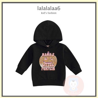 Laa6- เสื้อแขนยาว พิมพ์ลายฟักทอง ฮาโลวีน สําหรับเด็กวัยหัดเดิน