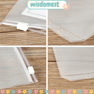 Wisdomest ซิปล็อคพลาสติก PVC ปิดผนึกได้ 1/5 ชิ้น