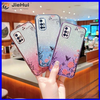 Jiehui เคสโทรศัพท์มือถือ ลายผีเสื้อกระพริบ สําหรับ Vivo V19 Neo MMHY