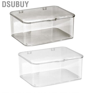 Dsubuy Storage Box  Dustproof Desk Organizer Wear Resistant for Living Room Makeup