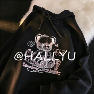 HALLYU  เสื้อผ้าผู้ญิง แขนยาว เสื้อฮู้ด คลุมหญิง สไตล์เกาหลี แฟชั่น  สไตล์เกาหลี สวย High quality คุณภาพสูง A98J387 36Z230909