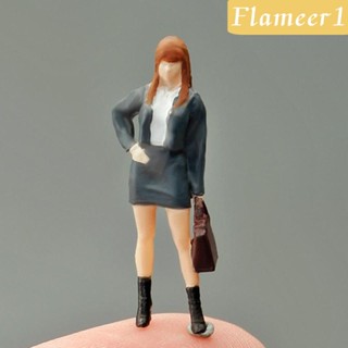 [flameer1] ฟิกเกอร์ผู้หญิง 1:64 สําหรับตกแต่งฉากไดโอราม่า DIY